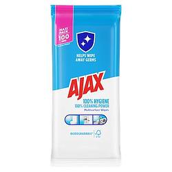 Foto van Ajax 100% hygiene multioppervlakken doekjes 100 stuks bij jumbo