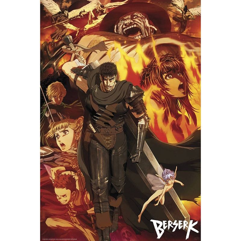 Foto van Abystyle berserk groupe poster 61x91,5cm