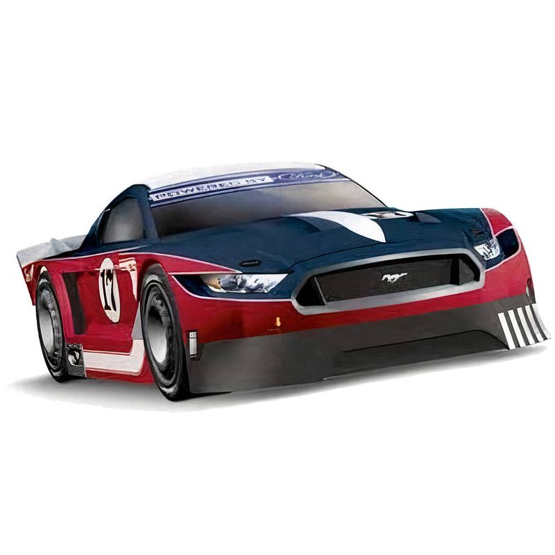 Foto van Carrera racebaanauto evolution ford mustang gty no. 17 1:32