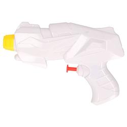 Foto van 1x mini waterpistolen/waterpistool wit van 15 cm kinderspeelgoed - waterpistolen