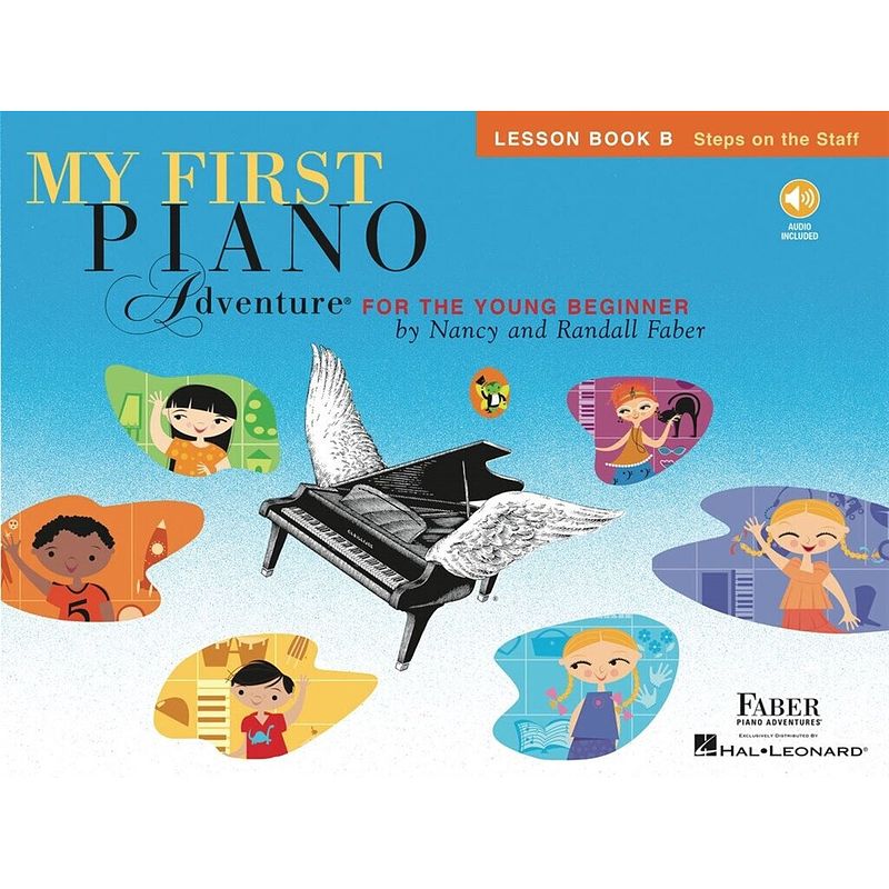 Foto van Hal leonard my first piano adventure lesson book b pianoboek