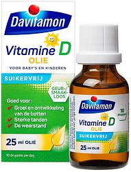 Foto van Davitamon vitamine d olie voor baby's en kinderen 25ml bij jumbo