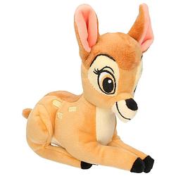Foto van Pluche bruine disney bambi hert knuffel 18 cm speelgoed - herten cartoon knuffels - speelgoed voor kinderen