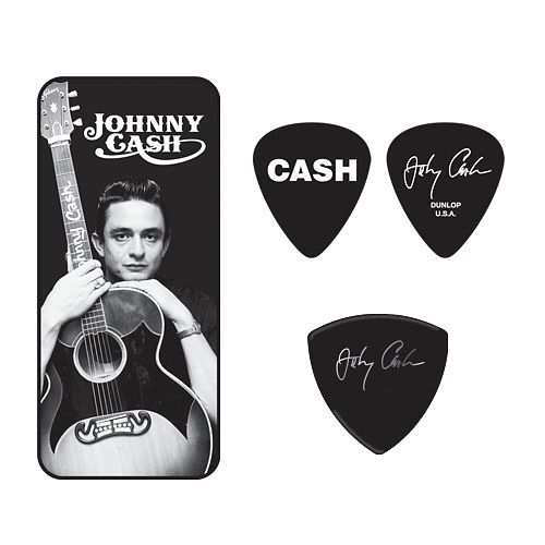 Foto van Dunlop jcpt01m johnny cash memphis doosje plectrums