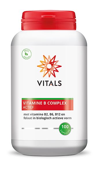 Foto van Vitals vitamine b complex actief capsules