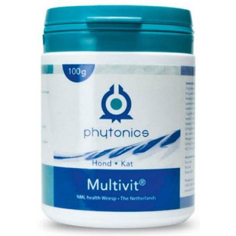 Foto van Phytonics - multivit hond & kat - 100 gr