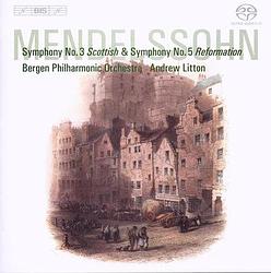 Foto van Felix mendelssohn: symphonies nos.3 & 5 - cd (7318599916040)