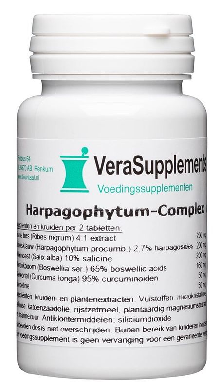 Foto van Verasupplements harpagophytum-complex tabletten