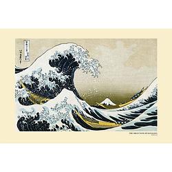 Foto van Pyramid hokusai great wave off kanagawa poster 91,5x61cm