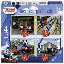 Foto van Ravensburger puzzel 4-in-1 thomas & friends - 12 + 16 + 20 + 24 stukjes