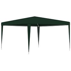 Foto van Vidaxl partytent professioneel 90 g/m² 4x4 m groen