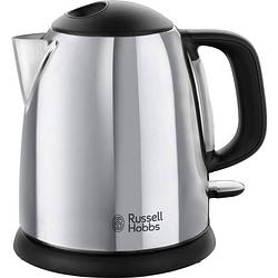 Foto van Russell hobbs 24990-70 - victory compacte waterkoker - 1l - 2200 w - blank staal