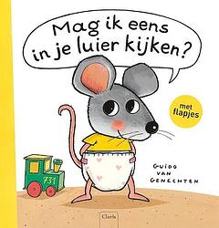 Foto van Mag ik eens in je luier kijken, boek + knuffel - guido van genechten - hardcover (9789044843781)