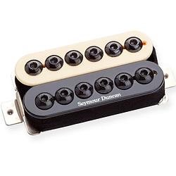 Foto van Seymour duncan sh-8n invader humbucker neck zebra gitaarelement