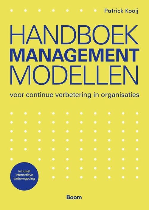 Foto van Handboek managementmodellen - patrick kooij - hardcover (9789024447626)