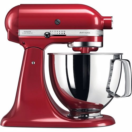 Foto van Kitchenaid keukenmachine 5ksm125eer (rood)