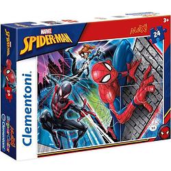 Foto van Clementoni maxi supercolor legpuzzel spider-man 24 stukjes