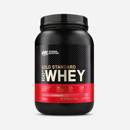 Foto van Gold standard 100% whey protein