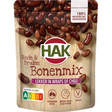 Foto van Hak rode & bruine bonenmix 225g bij jumbo