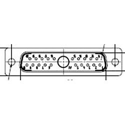 Foto van Molex 1727040021 d-sub connector aantal polen: 21 soldeerkelk 1 stuk(s) box