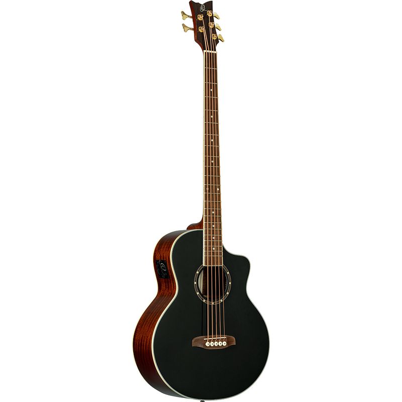 Foto van Ortega deep series d8ce-5 acoustic bass 5-snarige elektrisch-akoestische basgitaar