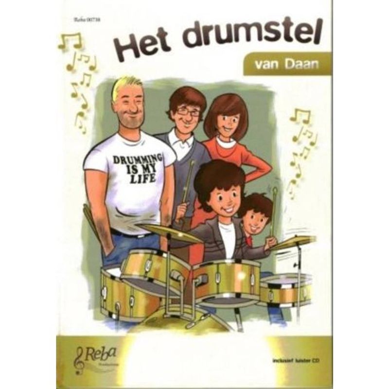 Foto van Het drumstel van daan