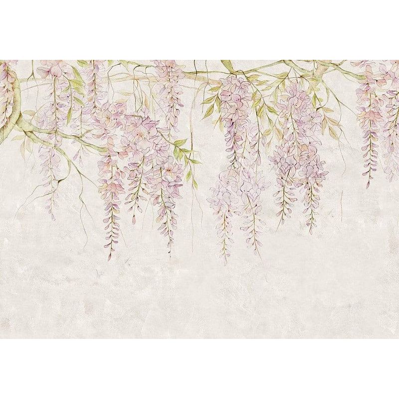 Foto van Komar wisteria vlies fotobehang 400x280cm 4-banen