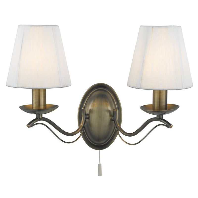 Foto van Bohemian wandlamp - bussandri exclusive - metaal - bohemian - e14 - l: 37cm - voor binnen - woonkamer - eetkamer - brons