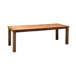 Foto van Livingfurn - tuintafel table evoy - 100x300x78 - teakhout