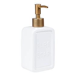 Foto van Quvio zeep dispenser 'spure soap's - wit