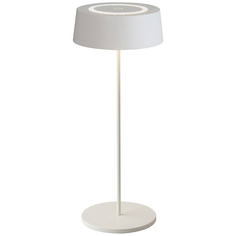 Foto van Eco-light 9260-l1 bco cocktail led-tafellamp voor buiten 2.20 w warmwit wit (mat)