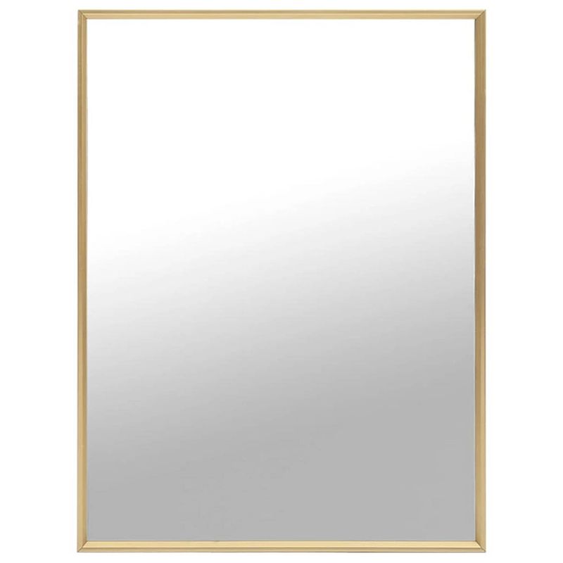 Foto van Vidaxl spiegel 80x60 cm goudkleurig