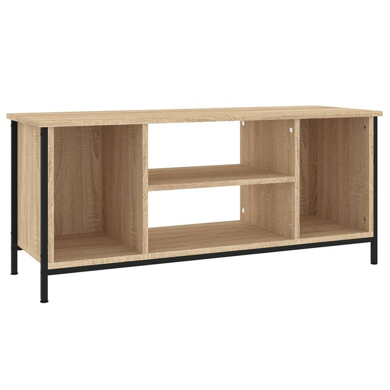 Foto van Vidaxl tv-meubel 102x35x45 cm bewerkt hout sonoma eikenkleurig