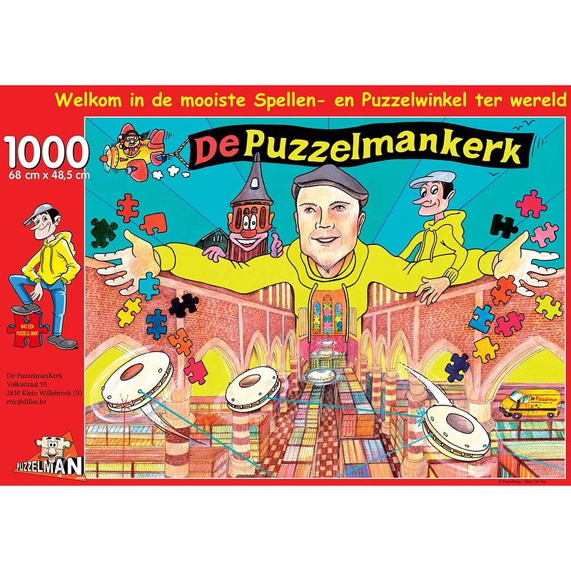 Foto van Puzzelman de puzzelmankerk - marc de vos (1000)