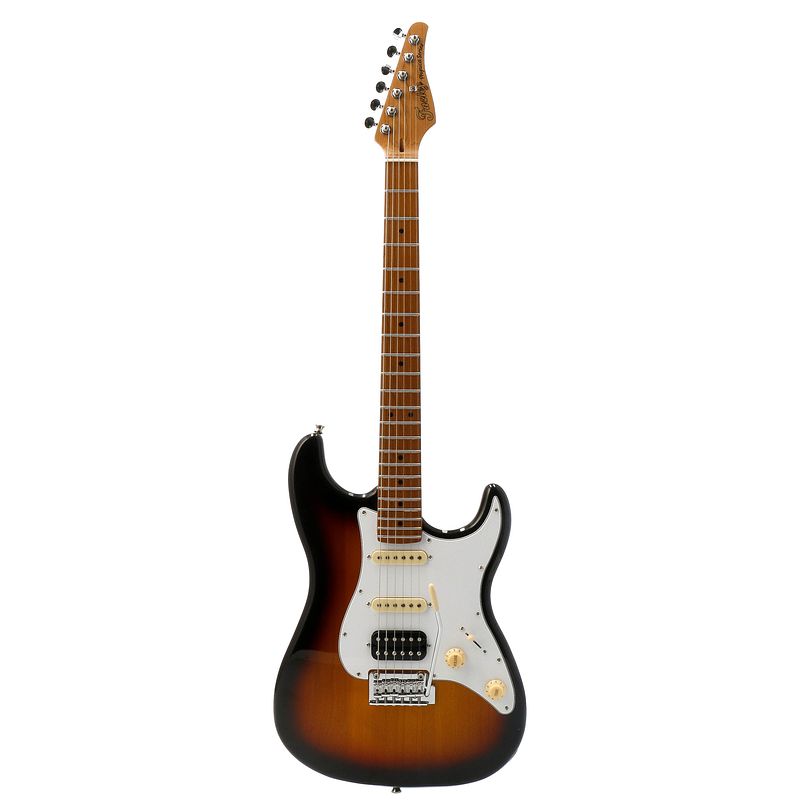 Foto van Fazley phynica fsst720-sb sunburst elektrische gitaar