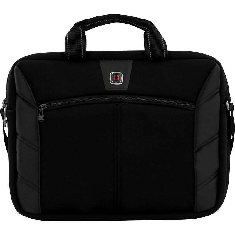 Foto van Wenger laptoptas sherpa double slimcase geschikt voor max. (laptop): 40,6 cm (16) zwart