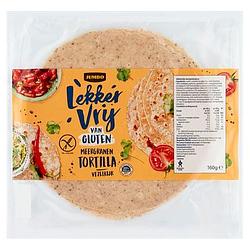 Foto van Jumbo glutenvrije meergranen tortilla 160g