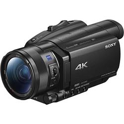 Foto van Sony fdr-ax700 camcorder 8.9 cm 3.5 inch 14.2 mpix zoom optisch: 12 x zwart