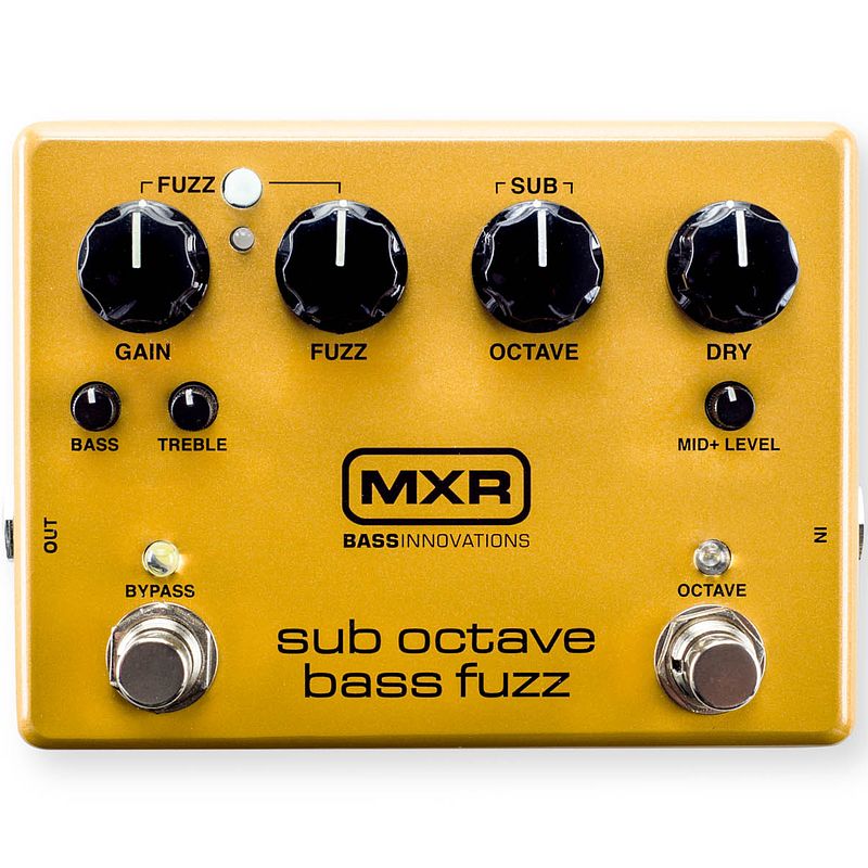 Foto van Mxr m287 sub octave bass fuzz effectpedaal