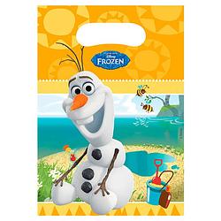 Foto van Disney frozen olaf uitdeelzakjes - 6 stuks