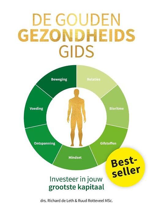 Foto van De gouden gezondheids gids - richard de leth, ruud rotteveel - hardcover (9789090367583)