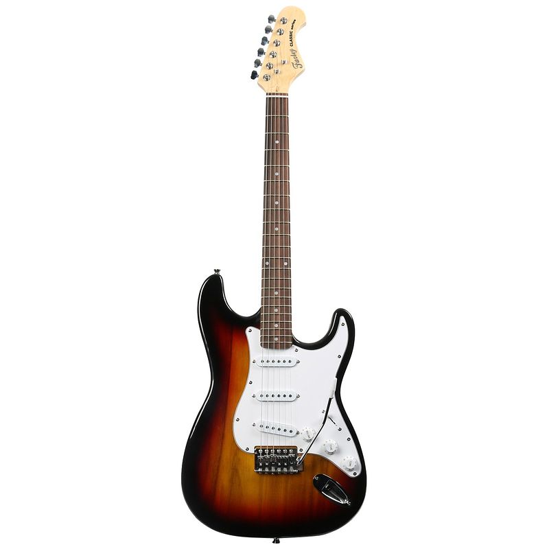 Foto van Fazley fst118sb elektrische gitaar sunburst