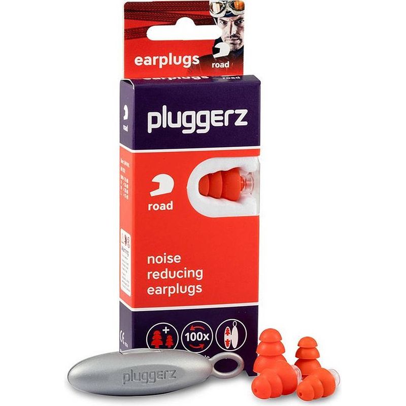 Foto van Pluggerz earplugs road - motor oordoppen - veilig genieten op de motor - verkeerssignalen wel hoorbaar