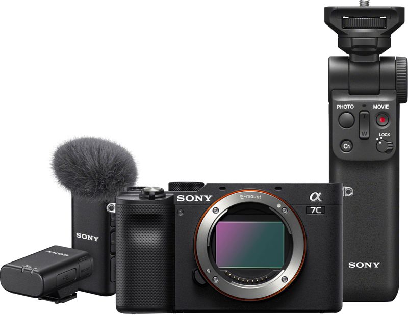 Foto van Sony a7c zwart + 28-60mm f/4-5.6 vlogkit