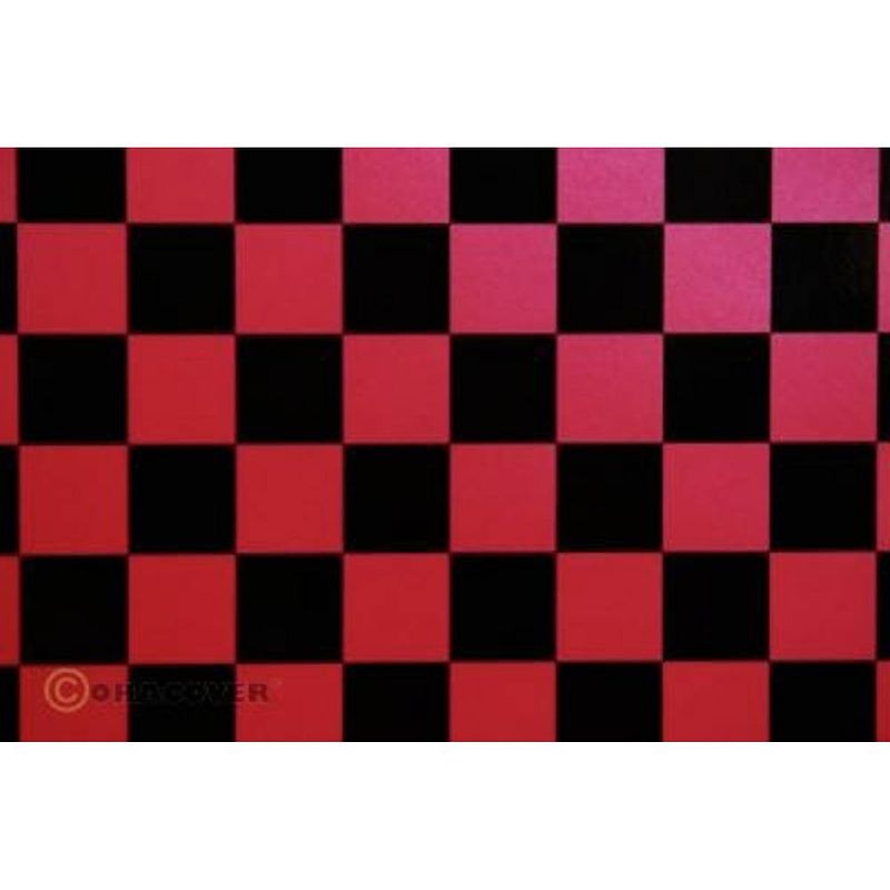 Foto van Oracover 43-027-071-010 strijkfolie fun 3 (l x b) 10 m x 60 cm parelmoer, rood, zwart