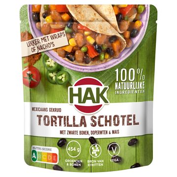 Foto van Hak mexicaans gekruid tortilla schotel 550g bij jumbo