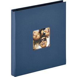 Foto van Walther+ design ea-110-l fotoalbum (b x h) 31 cm x 33 cm blauw