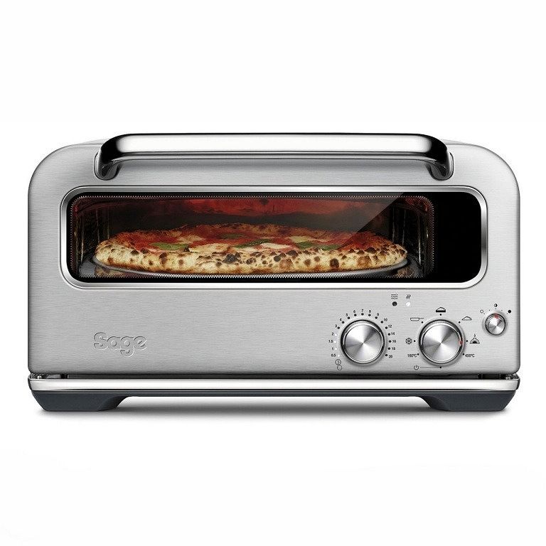 Foto van Sage the smart oven pizzaiolo spz820 pizzamaker rvs