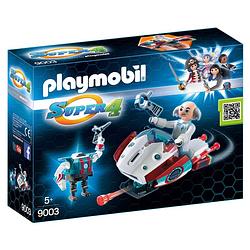 Foto van Playmobil super 4 skyjet met dr. x en robot 9003