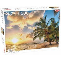 Foto van Tactic legpuzzel landschap beach 31 x 47 cm karton 500 stukjes
